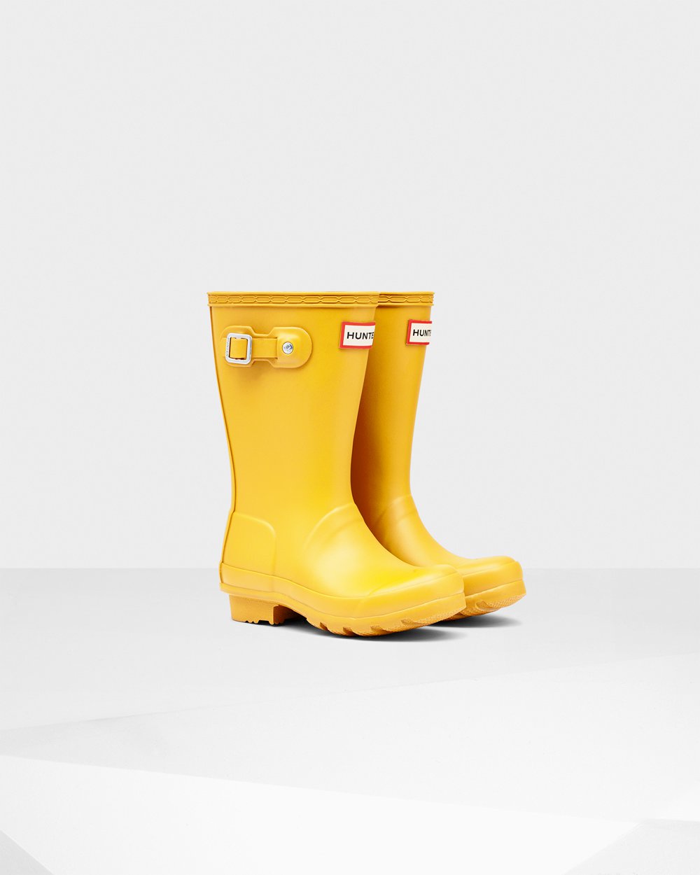 Kids Rain Boots - Hunter Original Big (05LCJPIAE) - Yellow